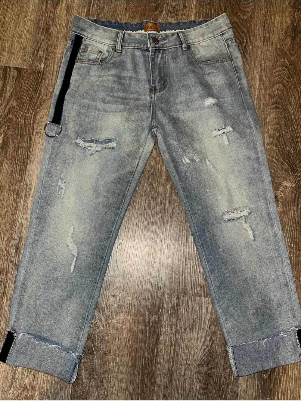 👖✨ POL Distressed Boyfriend Jeans – Size Medium | NWOT ✨👖